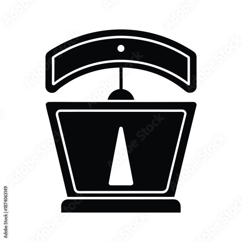 Weighing Scale Vector Illustration