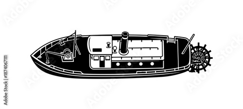 Boat Design Illustration
