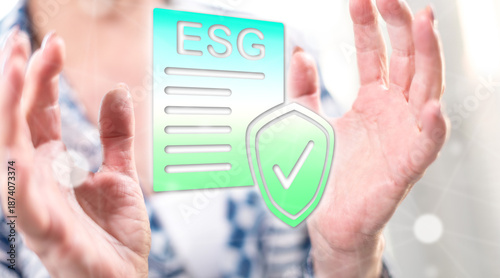 Concept of esg