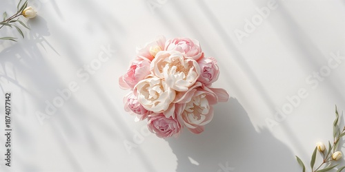 Decorative greeting card featuring floral patterns, used for seasonal greetings and special events