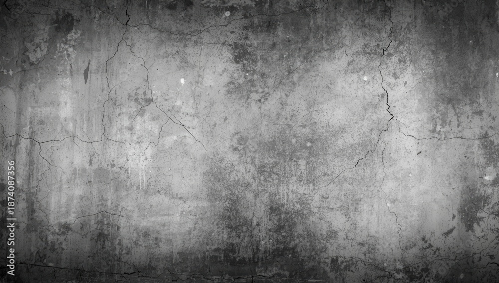 Fototapeta premium Monochrome image of a weathered cement wall with a rough surface, ideal for background in visual projects