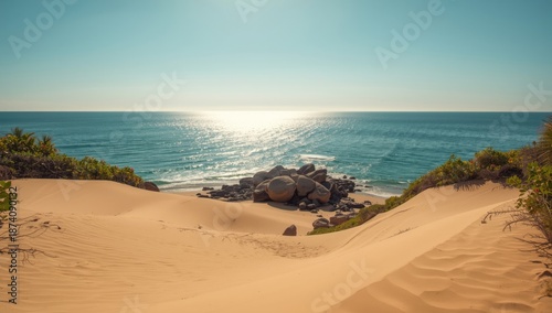 Hoping island's most cherished memory, captured in a tranquil travel scene