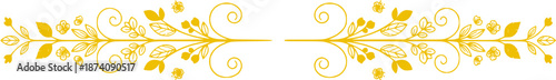 Elegant Floral Border Design