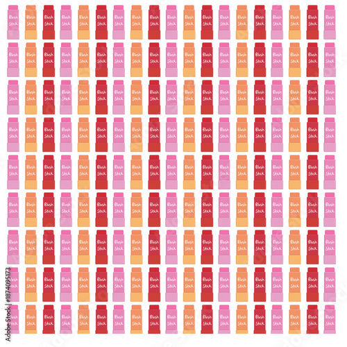 blush sticks pattern