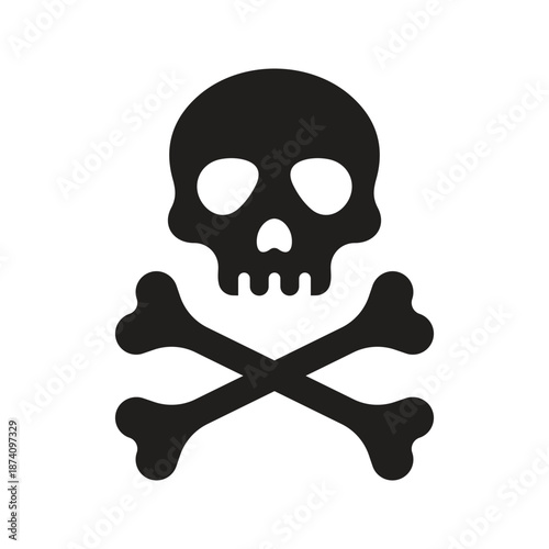 Skull and crossbones icon