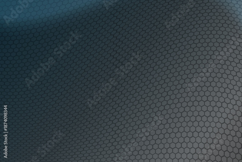 Carbon fiber texture. Realistic fibre grid, dark composite material high-tech automotive grill surface car tuning kevlar metal rubber black fabric background vector illustration