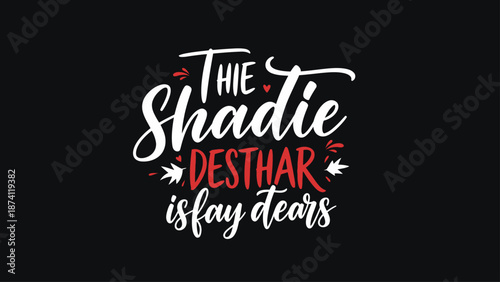 Creative typography design with motivational phrase about overcoming setbacks.