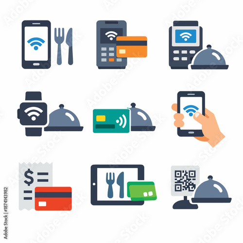 Digital payment methods: smartphones, smartwatches, and credit cards