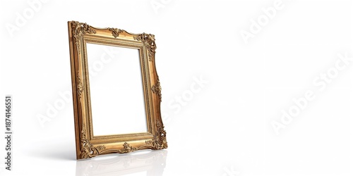 White background with textured picture frame, ideal for editorial or graphic use