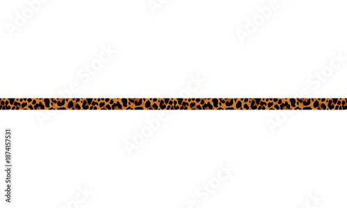 Leopard Print Horizontal Stripe, Wild Animal Pattern Design, Tiger print 