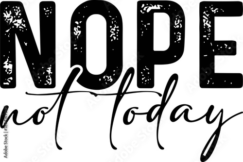 Nope Not Today SVG, Mom Life SVG, Christian SVG, Jesus SVG