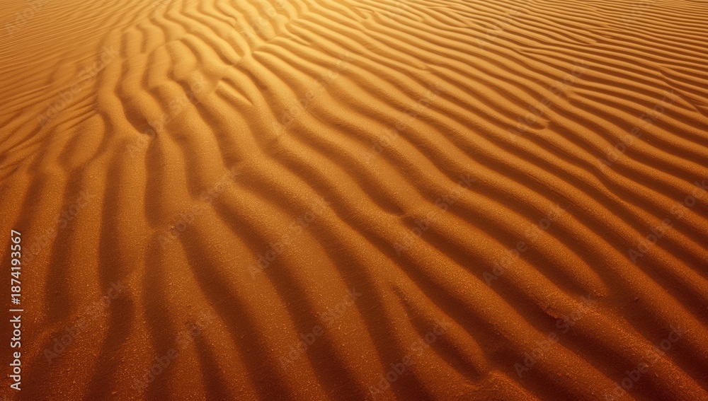 Fototapeta premium Sand dune surface pattern, ideal for editorial header backgrounds