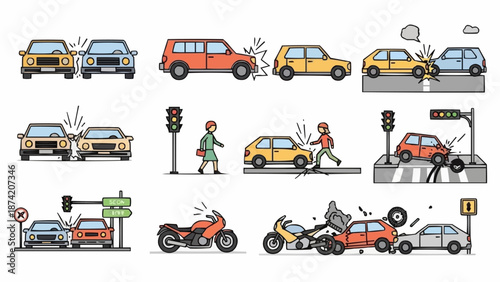 Collection of Car Accidents and Traffic Incidents.