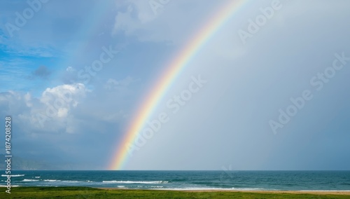 Colorful rainbow spanning t...