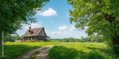 Pathway leading to a cozy c...