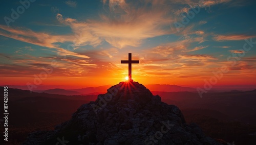 Mountain summit in Galicia ...