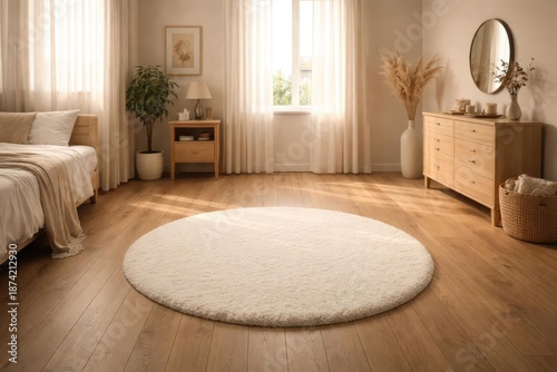 Clean organized room showca...