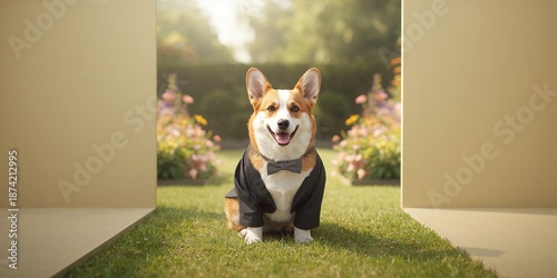 Small corgi breed favored b...