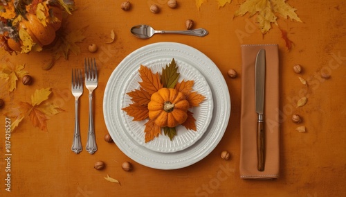 Fall-themed flat lay featur...