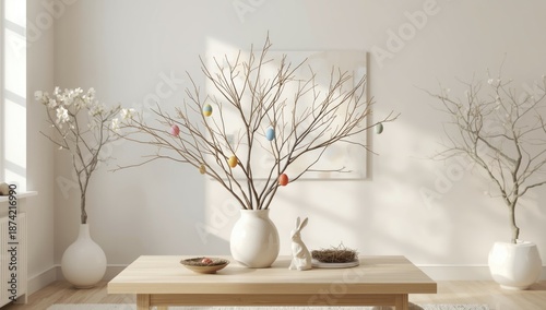 Decorative vase holding tre...