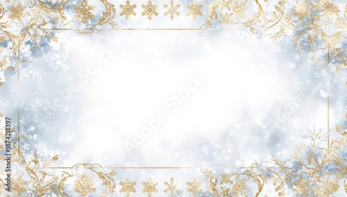 Decorative holiday scene fe...