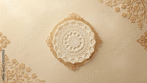 Decorative invitation card ...
