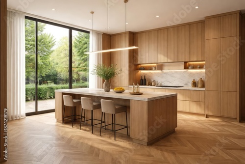Architectural kitchen model...