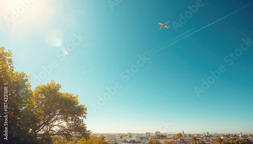 Urban landscape featuring a...