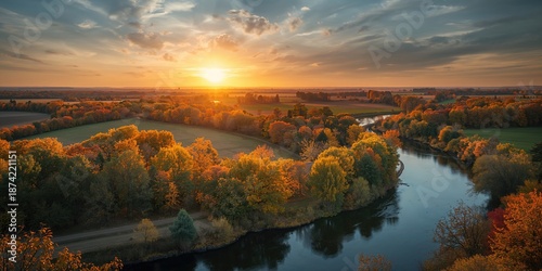 Country scene featuring a r...