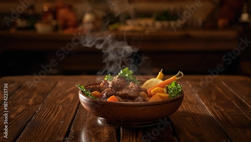 Hearty beef and vegetable s...