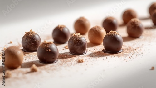 Assorted truffle chocolates...