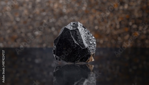 Black mineral deposits of p...