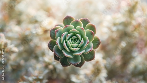 Rosetted succulent echeveri...