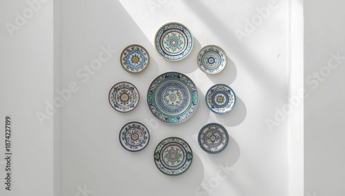 Decorative ceramic plates a...