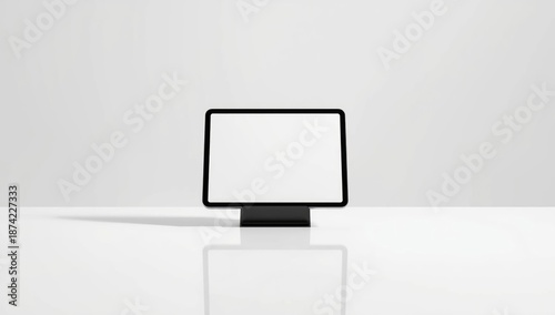 Tablet computer with a blan...