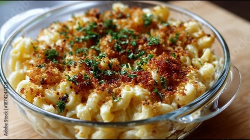 Macaroni And Cheese With Breadcrumb Topping