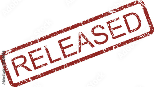 A grunge style red rubber stamp imprint displaying the word SOLD on a white surface