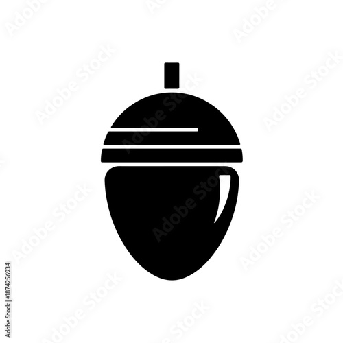 A black and white icon of a traditional tea kettle with a spout and handle, designed in a minimalist style.