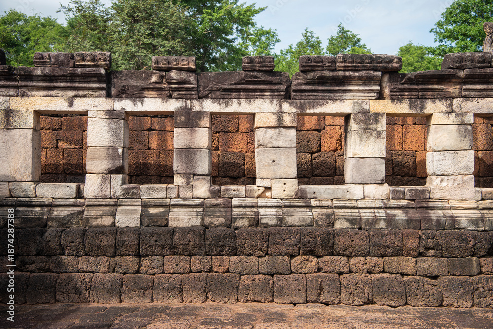 Fototapeta premium THAILAND SA KAEO PRASAT SADOK KOK THOM