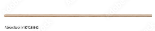 Tableau sur toile realistic 3d render of a long round wooden stick