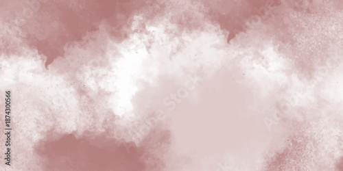 Soft Pink Abstract Watercolor Background With Cloudy Texture For offering a calm Creative Design.