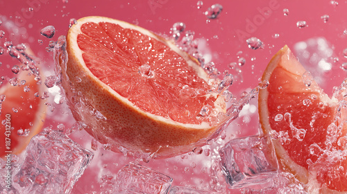Grapefruit Ice Twist / ピンクグレープフルーツ・アイス・ツイスト