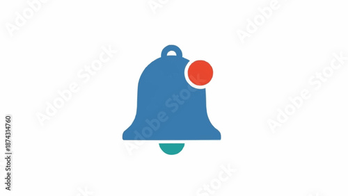Notification Bell Icon Alert Symbol.