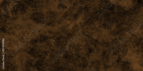 Eerie black background with billowing brown smoke on black background. old style dark brown grunge texture, brush painted . Old and grainy orange paper texture, vector,	
