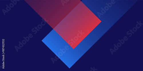 simple red blue abstract background with gaming style for banner and event