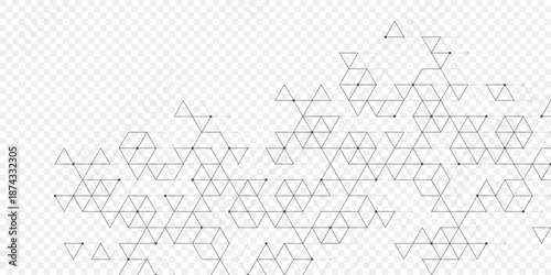 Modern abstract texture background with triangles, dots and hexagonal shapes. Geometric hexagonal pattern for poster, header, web banner, footer, website, presentation