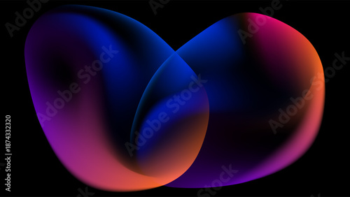 Abstract Colorful Gradient Dark Background Modern Minimal Style. Ideal for Social Media Posts, Website Banners, Presentations, Branding, Beauty, Fashion, and Digital Marketing Designs.