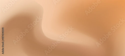 Nude, skin color smooth gradient. Simple gradient vector background