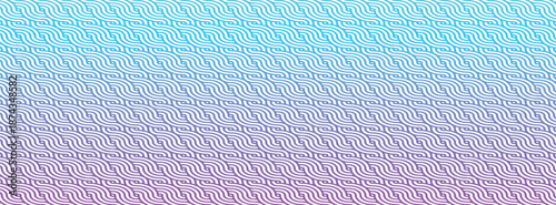 gradient overlapping japanese wave pattern vector template