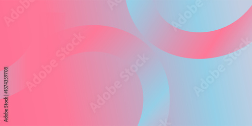 Abstract fluid shapes blend pinks, blues, whites. Soft gradients create dynamic background design. Minimalist aesthetic, modern feel.